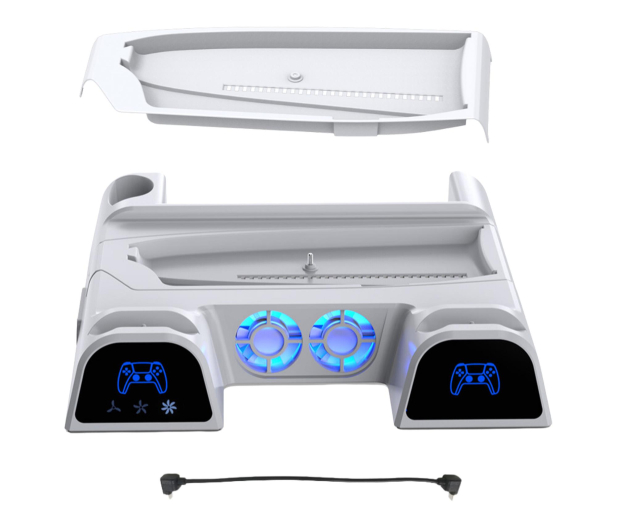 YAXO ARCTIC BREEZE do PS5/PS5 Slim Alpine White - 1319790 - zdjęcie 2